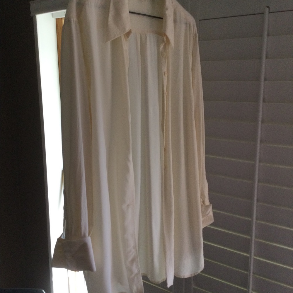 Silk tunic style shirt